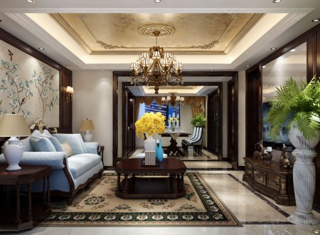 熙園F戶型  189平  美式風格