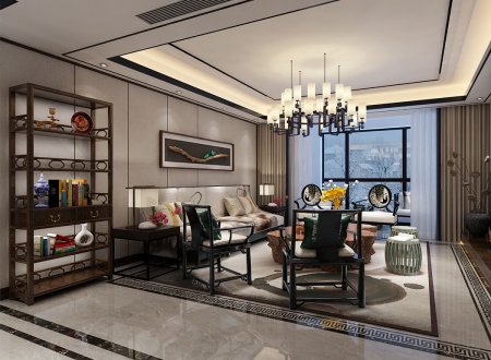 熙園E戶型  181平  中式風(fēng)格