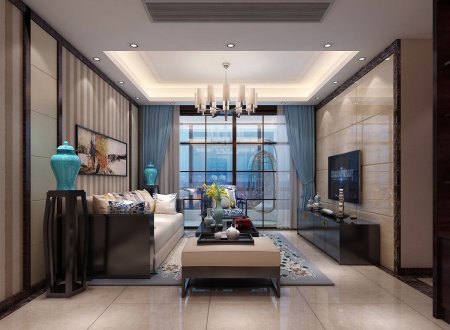 誠園西區(qū) 4#新中式風(fēng)格