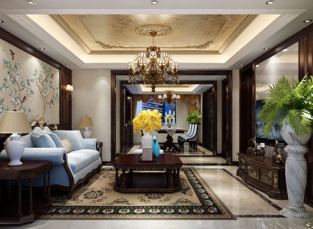 熙園F戶型  189平  美式風(fēng)格