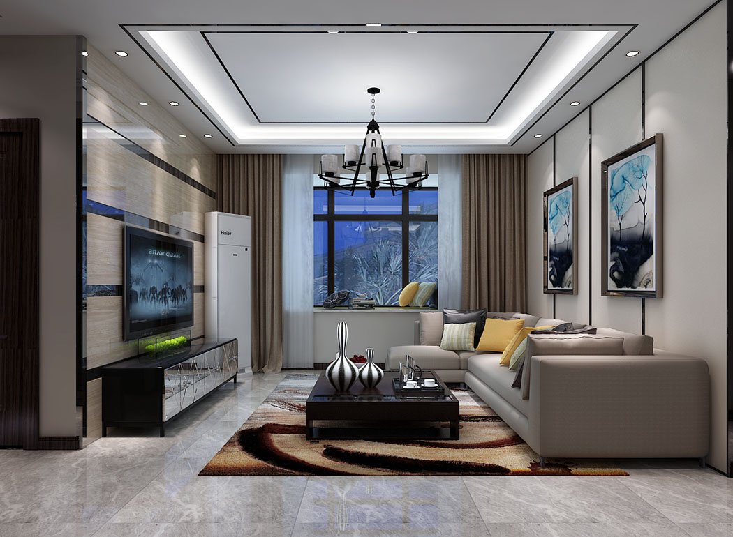 海信東山郡117㎡  后現(xiàn)代風格 (1)