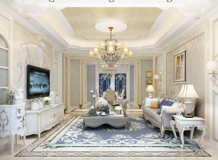 熙園D戶型  167平  歐式風(fēng)格