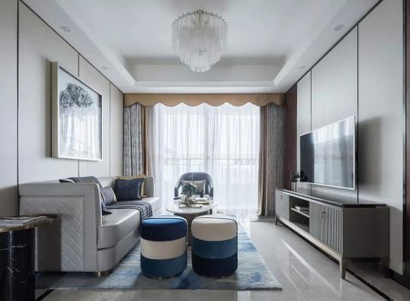 100平輕奢新中式風(fēng)格